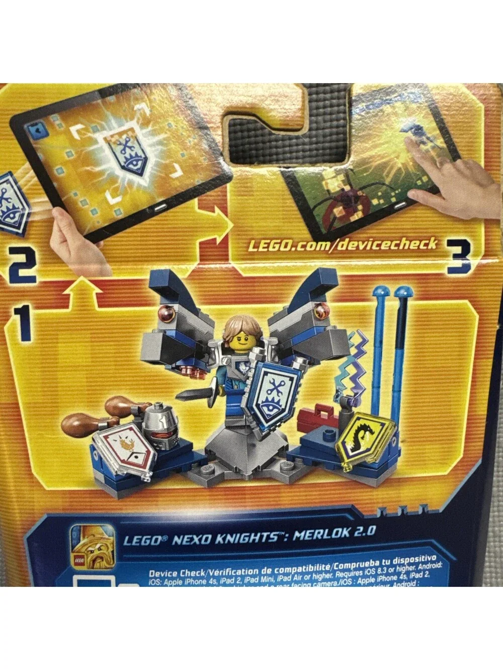 Lego Nexo Knights 70333 Ultimate Robin Mini Figure 75 Pcs 3 Powers